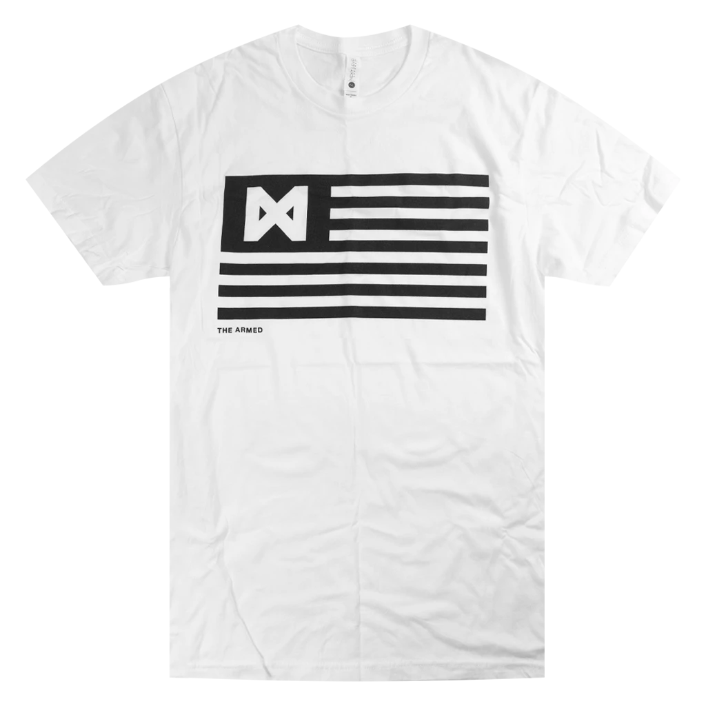 The Armed Flag White T-Shirt 1 The Armed Flag White T-Shirt