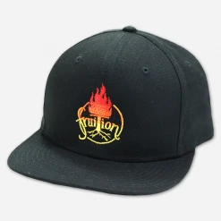 Fruition Fire Black Snapback Hat New Merch