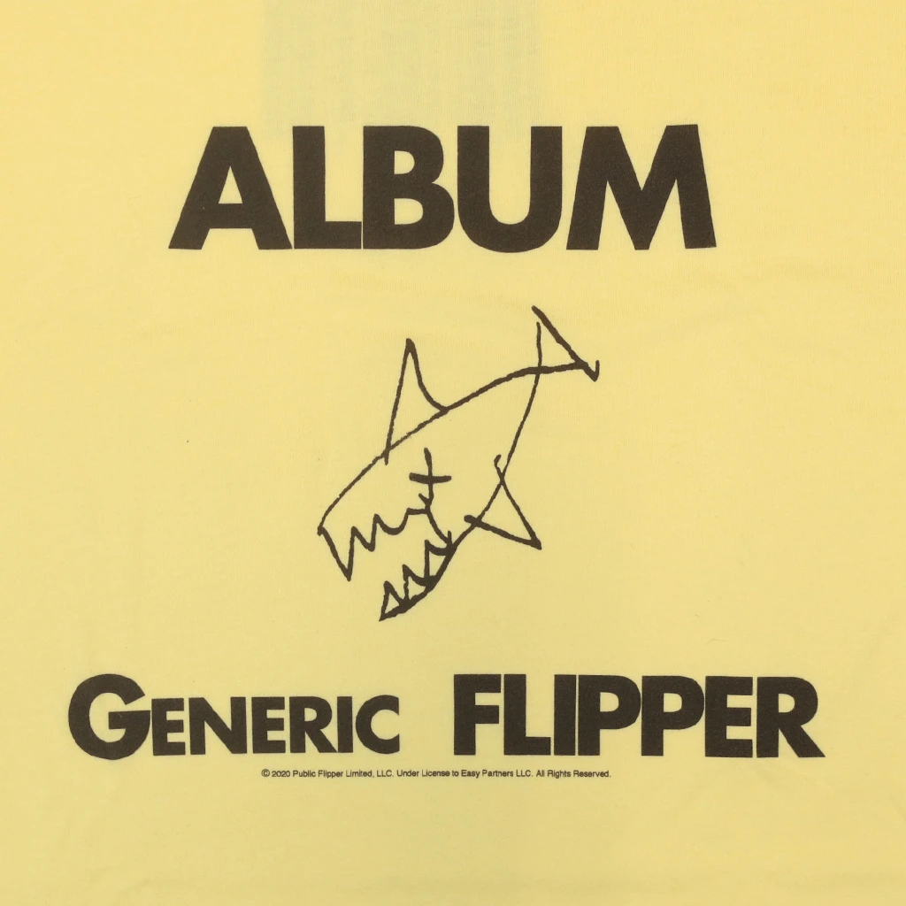 Album Generic Flipper Yellow T-Shirt 2 Album Generic Flipper Yellow T-Shirt