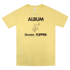 Album Generic Flipper Yellow T-Shirt 9 Album Generic Flipper Yellow T-Shirt