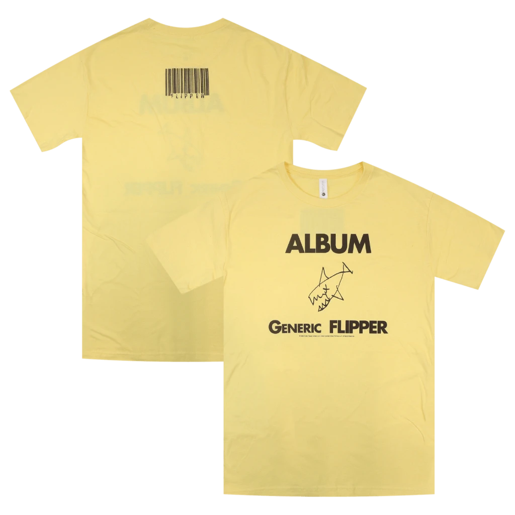 Album Generic Flipper Yellow T-Shirt 1 Album Generic Flipper Yellow T-Shirt