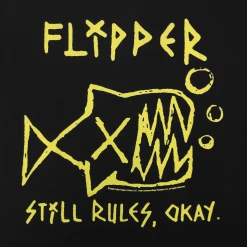 Flipper New Merch Still Rules Black T-Shirt