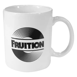 Fruition Circles White Coffee Mug