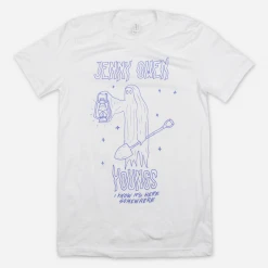 Jenny Owen Youngs Ghost White T-Shirt New Merch