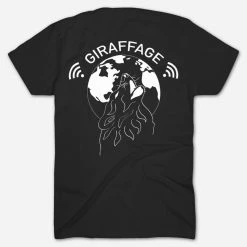 Giraffage Wolf Black T-Shirt