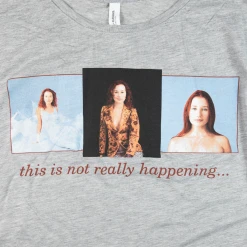 Tori Amos This Is Not Really Happening Flowy Cropped T-Shirt New Merch