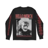 Hello Merch Too Much Black Long Sleeve Shirt