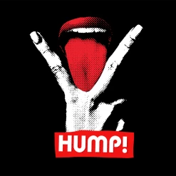 Hump! New Merch Tongue Black T-Shirt