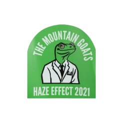 The Mountain Goats Haze Effect 2021 Sticker
