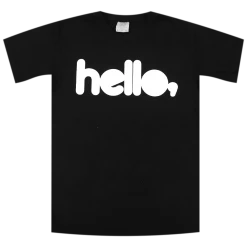 Hello Merch Hello Logo Black T-Shirt