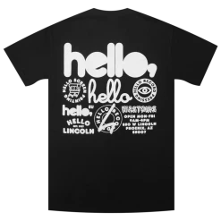 Hello Merch Hello Family 2021 Black T-Shirt 10 Hello Merch Hello Family 2021 Black T-Shirt