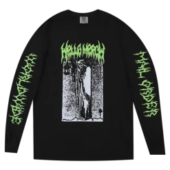 Hello Merch Hello Tarot Long Sleeve Puff & Glow T-Shirt