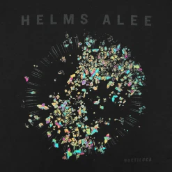Helms Alee Noctiluca Cover Black T-Shirt New Merch