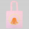 Her's New Merch Sunset Light Pink Tote Bag
