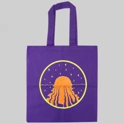 Her's Sunset Purple Tote Bag New Merch