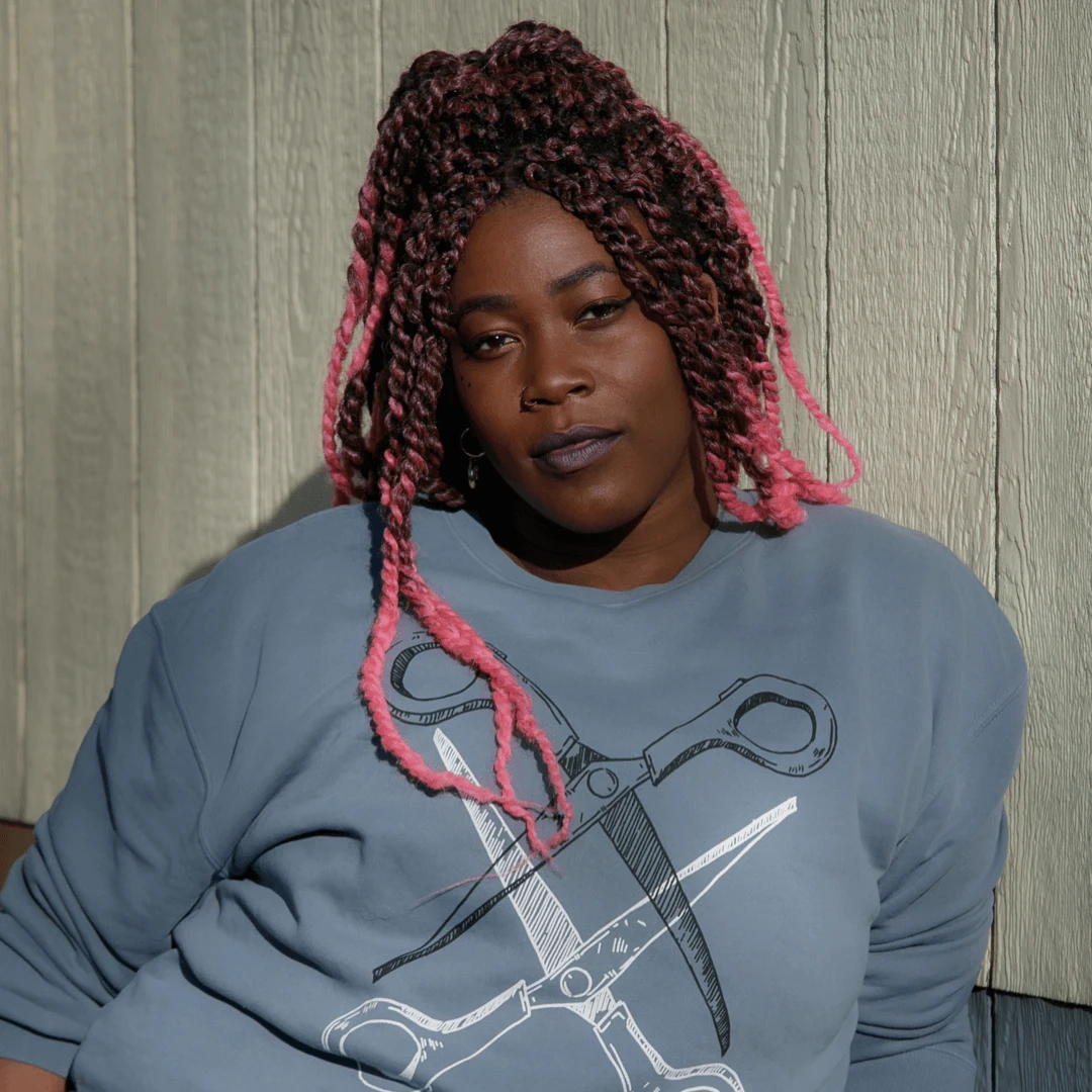 Autostraddle New Merch Scissoring Sweatshirt 2 Autostraddle New Merch Scissoring Sweatshirt