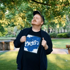 Her's Night Black T-Shirt