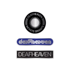 Deafheaven New Merch Infinite Granite - Enamel Pin Set