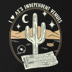 I Heart AZ's Venues Black Tank Top New Merch