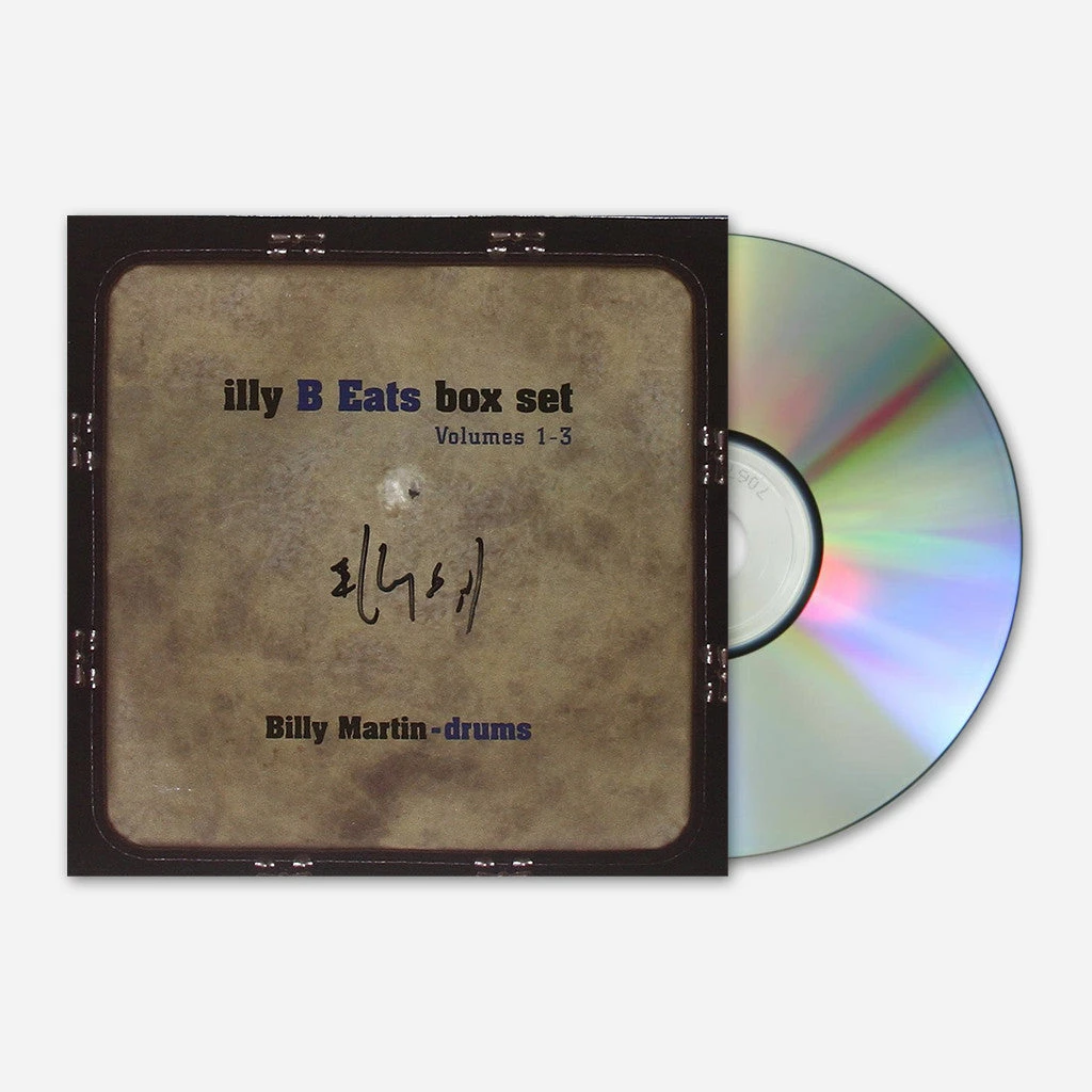 Billy Martin Illy B Eats: Volumes 1-3 CD Box Set New Merch 1 Billy Martin Illy B Eats: Volumes 1-3 CD Box Set New Merch