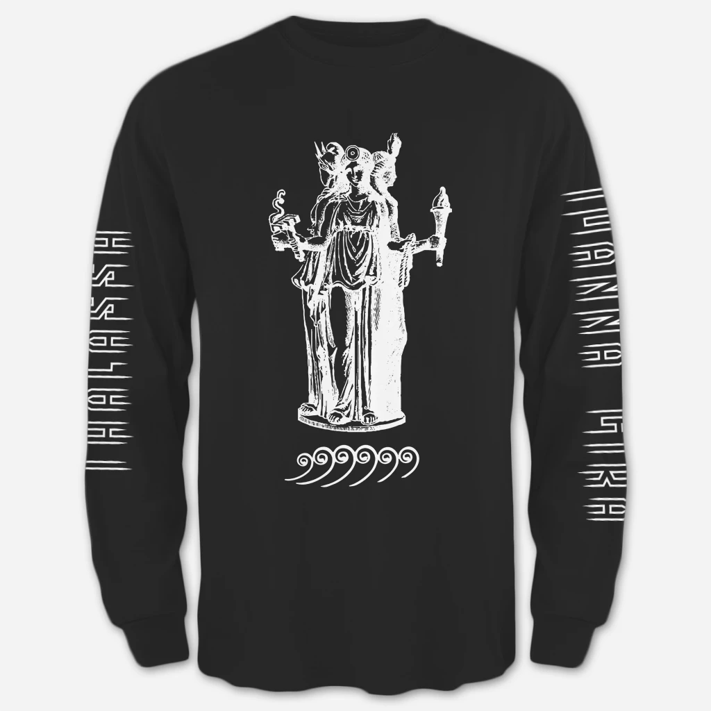 Ioanna Gika Hekátē Black Long Sleeve T-Shirt New Merch 1 Ioanna Gika Hekátē Black Long Sleeve T-Shirt New Merch