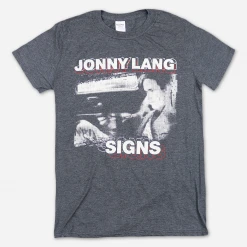 Jonny Lang New Merch Signs 2018 Tour Dark Heather Grey T-Shirt 5 Jonny Lang New Merch Signs 2018 Tour Dark Heather Grey T-Shirt