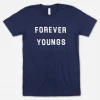 Jenny Owen Youngs New Merch Forever Youngs Navy T-Shirt