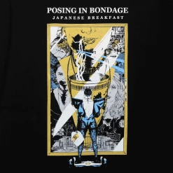 Japanese Breakfast Posing In Bondage Black Long Sleeve T-Shirt