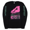 Japanese Breakfast Spaceship Black Long Sleeve T-Shirt