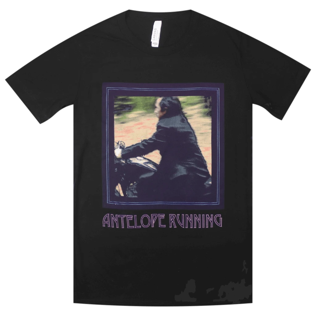 Jesse Marchant Antelope Running Black T-Shirt 1 Jesse Marchant Antelope Running Black T-Shirt