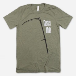 Chelsea Wolfe (CW) Kraw Scythe Olive Tri-Blend T-Shirt New Merch