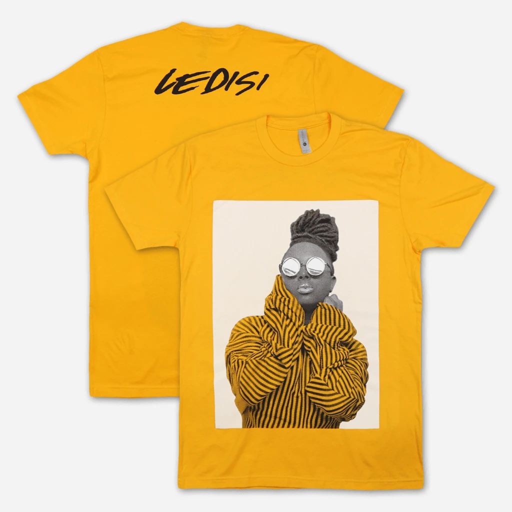 Ledisi Sunglasses Gold T-Shirt New Merch 1 Ledisi Sunglasses Gold T-Shirt New Merch