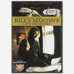 New Merch Billy Martin's Life On Drums DVD