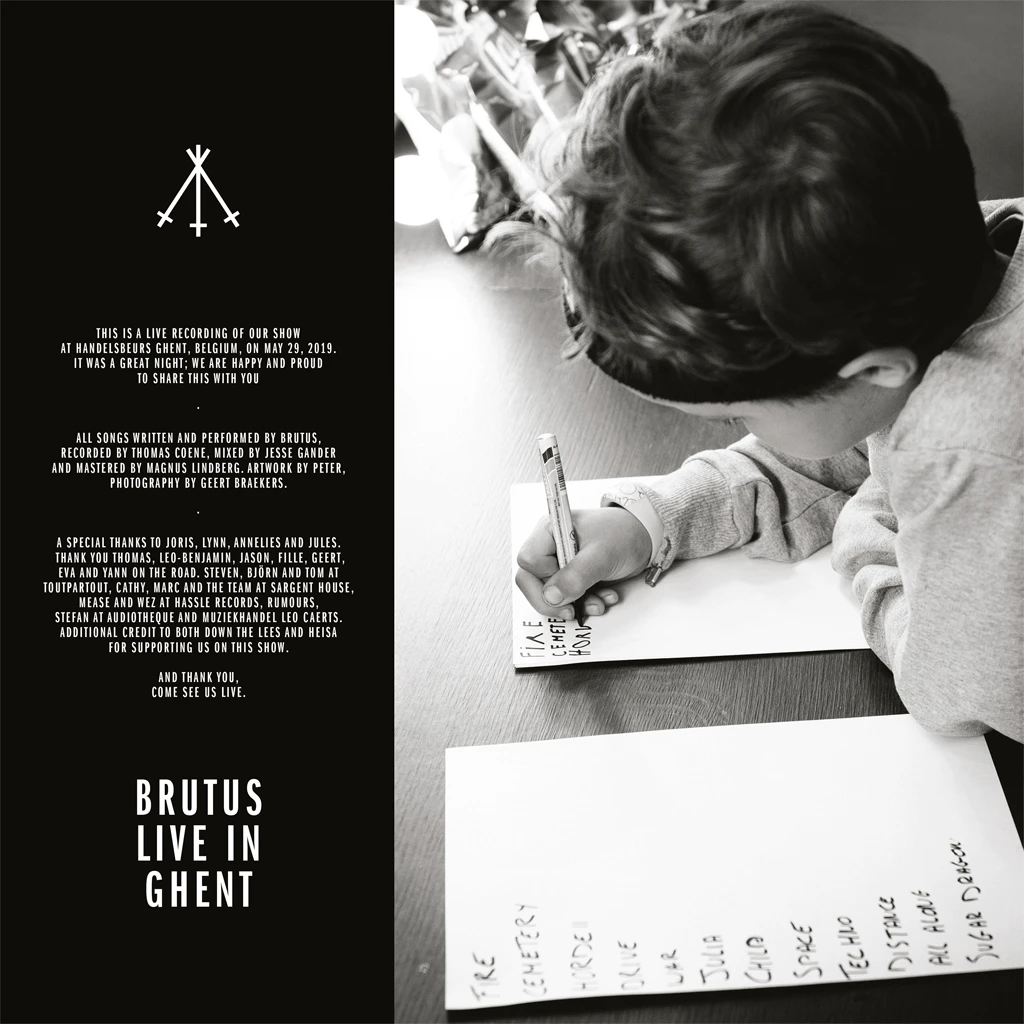 BRUTUS LIVE IN GHENT 12" Vinyl 3 BRUTUS LIVE IN GHENT 12" Vinyl
