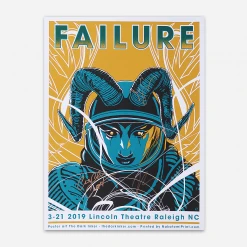 Failure Signed Show Posters