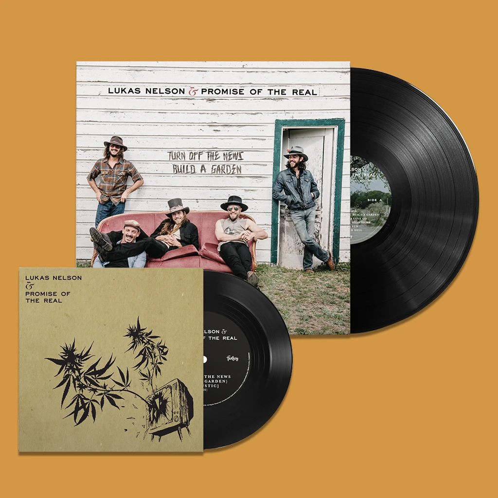 Lukas Nelson & Promise Of The Real Turn Off The News (Build A Garden) 12" Vinyl New Merch 1 Lukas Nelson & Promise Of The Real Turn Off The News (Build A Garden) 12" Vinyl New Merch
