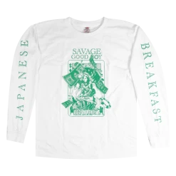 Japanese Breakfast Savage Good Boy White Long Sleeve T-Shirt New Merch