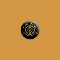 Lukas Nelson & Promise Of The Real New Merch Broken Arrow Peace Tree Button