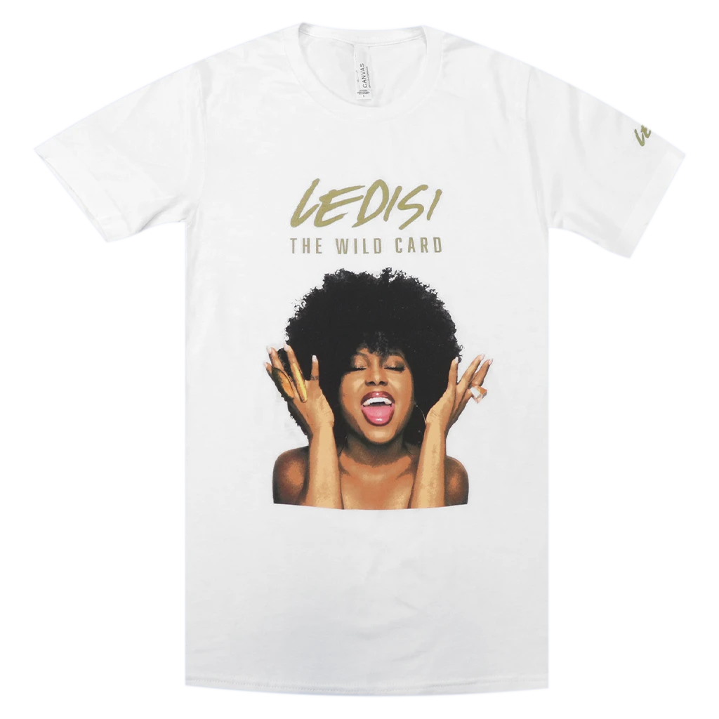 Ledisi Wild Card White T-Shirt 1 Ledisi Wild Card White T-Shirt