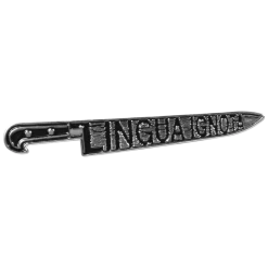 Lingua Ignota Knife Pin