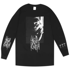 Lingua Ignota Woe To All Black Long Sleeve T-Shirt 8 Lingua Ignota Woe To All Black Long Sleeve T-Shirt