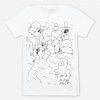 Mac DeMarco People Doodle White T-Shirt New Merch