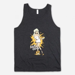 Cheech And Chong New Merch Shelby Dark Grey Heather Tank Top