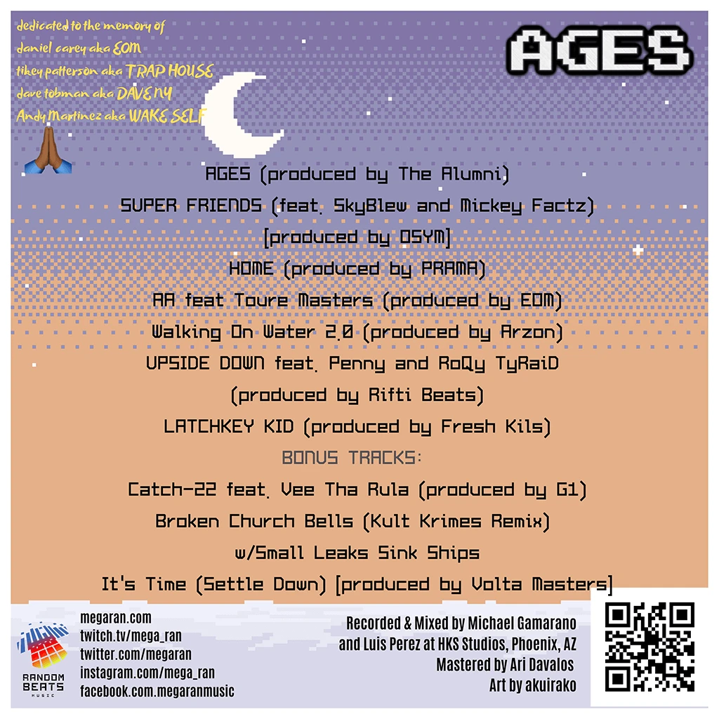 Mega Ran Ages CD New Merch 3 Mega Ran Ages CD New Merch