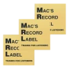 Mac DeMarco Mac's Record Label Sticker New Merch