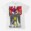 MC Lars New Merch "Mr. Raven" White T-Shirt