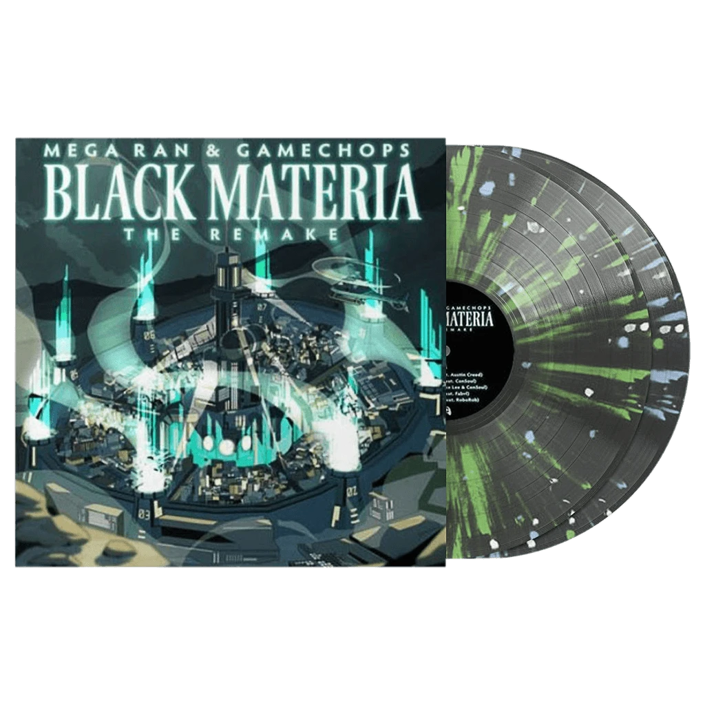 Mega Ran Black Materia: The Remake 12" Splatter 2xLP 1 Mega Ran Black Materia: The Remake 12" Splatter 2xLP