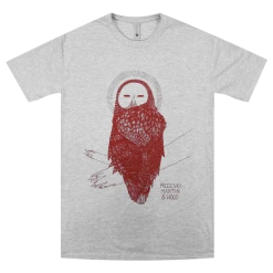 Medeski Martin & Wood Owl Heather Grey T-Shirt