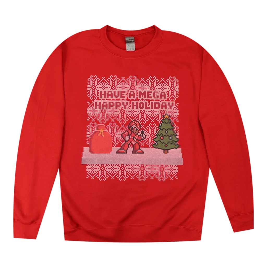 Mega Ran Mega Holiday Red Sweater New Merch 1 Mega Ran Mega Holiday Red Sweater New Merch