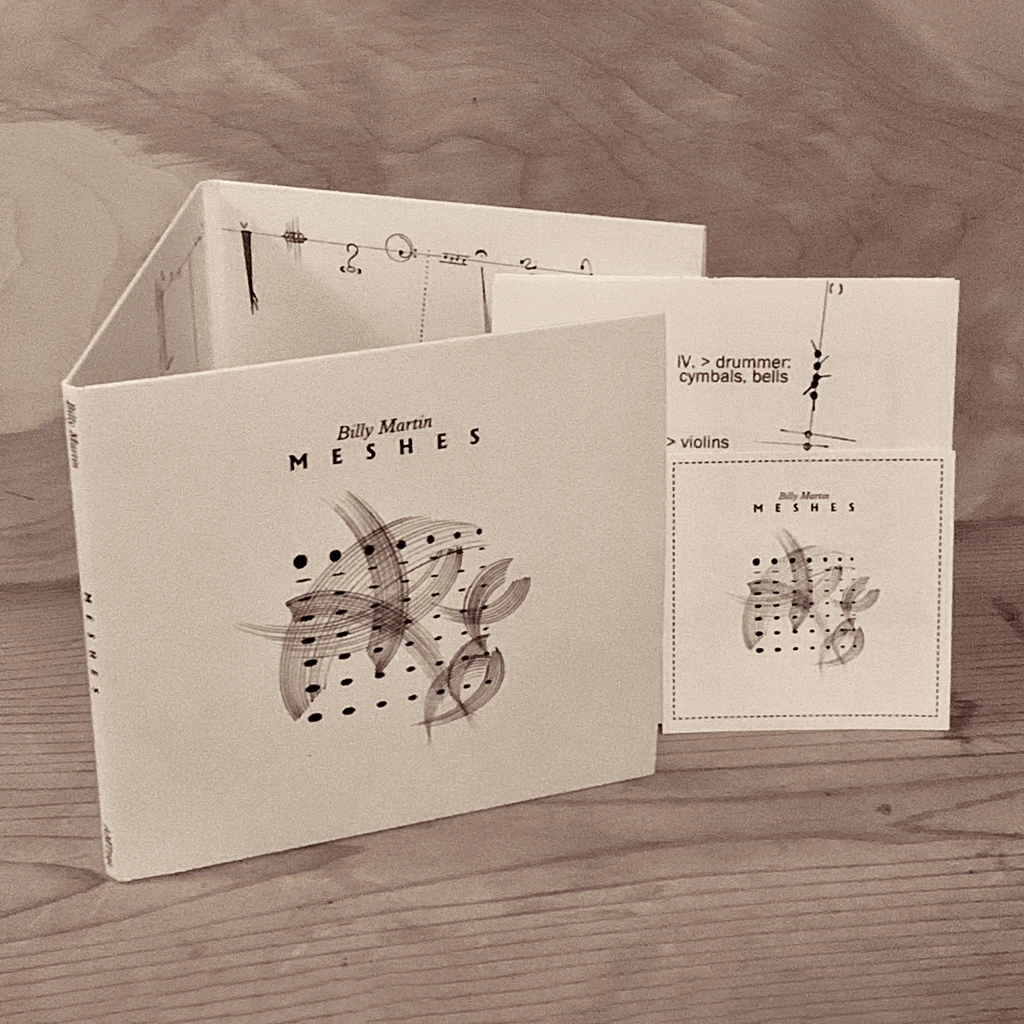 Billy Martin MESHES CD New Merch 4 Billy Martin MESHES CD New Merch